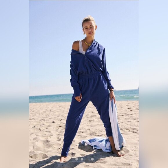 Free People Movement Training Day Jumpsuit NWOT - Picture 4 of 9